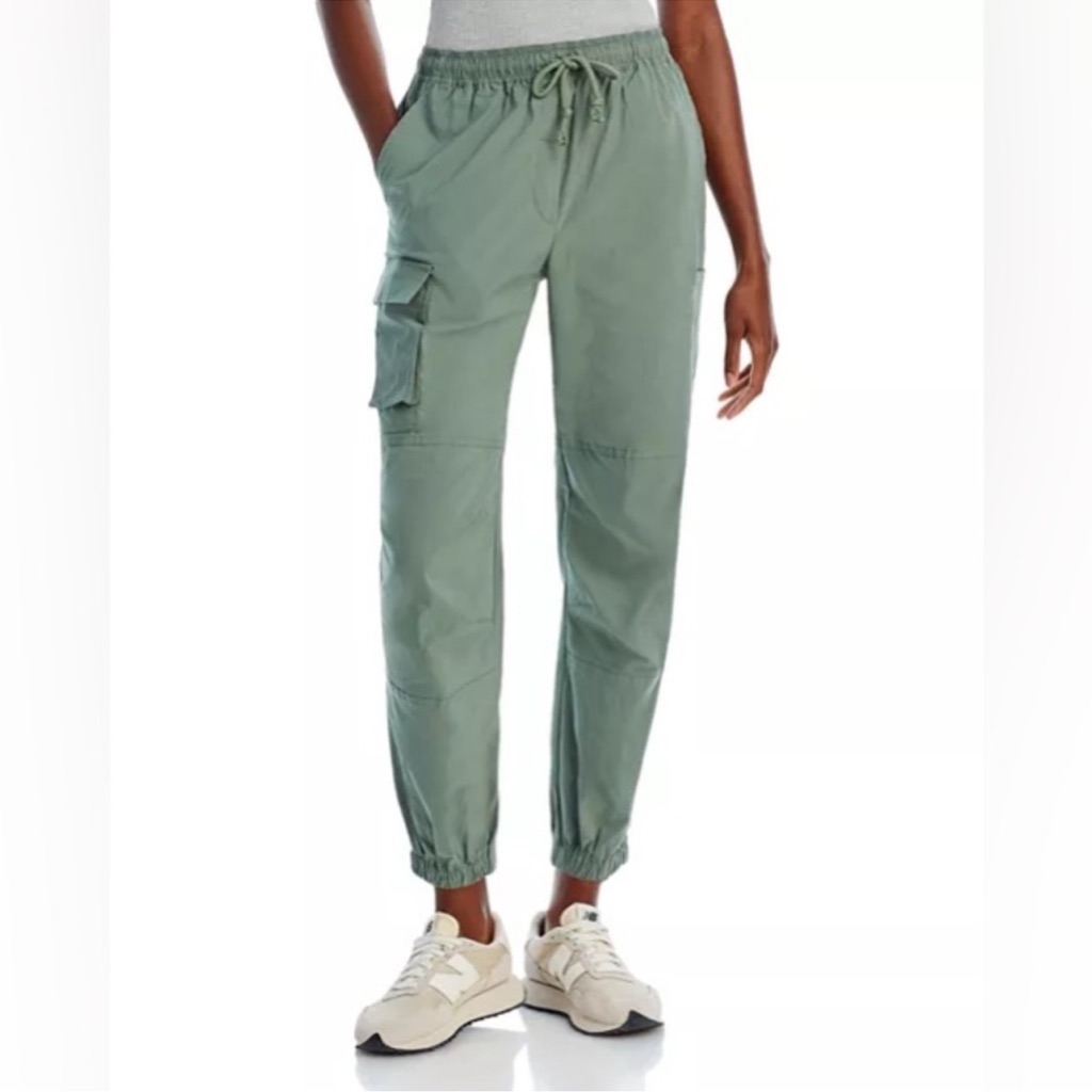 Sweaty Betty Quinn Cargo Ankle Pants Size 4 Green Athleisure Athletic